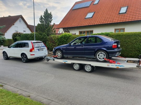 Fahrzeugverbringung