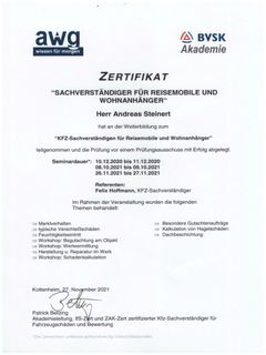 Reisemobile und Wohnanhänger Seminardauer 01