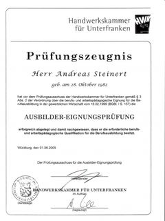 Ausbilder Eignungsprüfung